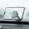 АВТОТРИМАЧ HOCO H30 BRILLIANT MAGNETIC CAR HOLDER (CENTER CONSOLE), ЧОРНИЙ
