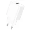 МЕРЕЖЕВИЙ ЗАРЯДНИЙ ПРИСТРІЙ BOROFONE BA72A SPRING 18W, QC3.0, 1USB + CABLE MICRO, БІЛИЙ