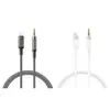 АДАПТЕР XO NB-R279A IP TO 3.5 BRUSHED CLEAR AUDIO CABLE, ЧОРНИЙ