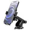 АВТОТРИМАЧ HOCO CA83 DAVID ONE-BUTTON CENTER CONSOLE CAR HOLDER, ЧОРНИЙ