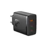 МЕРЕЖЕВИЙ ЗАРЯДНИЙ ПРИСТРІЙ BASEUS CUBE PRO FAST CHARGER 2C+U 65W, ЧОРНИЙ P10152301113-00
