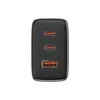 МЕРЕЖЕВИЙ ЗАРЯДНИЙ ПРИСТРІЙ BASEUS CUBE PRO FAST CHARGER 2C+U 65W, ЧОРНИЙ P10152301113-00