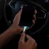 КАБЕЛЬ BASEUS GLIMMER SERIES FAST CHARGING DATA CABLE USB-A TO LIGHTNING 2.4A 2M, ЧОРНИЙ CADH000301