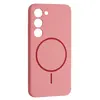 ЧОХОЛ SILICONE CASE LUXURY MAGSAFE ДЛЯ SAMSUNG S23 ROSE РОЖЕВИЙ