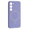 ЧОХОЛ SILICONE CASE LUXURY MAGSAFE ДЛЯ SAMSUNG S23+ ELEGANT ПУРПУРОВИЙ