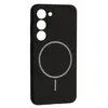 ЧОХОЛ SILICONE CASE LUXURY MAGSAFE ДЛЯ SAMSUNG S23+, ЧОРНИЙ
