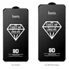 ЗАХИСНЕ СКЛО HOCO A34 9D LARGE ARC DUSTPROOF ДЛЯ IPHONE 15 PRO, ЧОРНИЙ