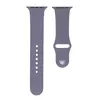 РЕМІНЕЦЬ ДЛЯ APPLE WATCH SILICONE 42, 44MM M (46) LAVANDER, СІРИЙ
