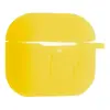 ЧОХОЛ ДЛЯ AIRPODS 4 СИЛІКОНОВИЙ 2MM (ТЕХ. ПАК) ЖОВТИЙ