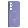 MR4_134154 Чохол silicone case luxury magsafe для samsung s25+ elegant пурпуровий 
