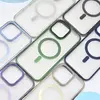 ЧОХОЛ PERFECT CASE WITH MAGSAFE ДЛЯ IPHONE 15 TITANIUM ЗЕЛЕНИЙ