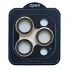 ЗАХИСНЕ СКЛО CAMERA METAL ДЛЯ IPHONE 16 PRO, 16 PRO MAX GOLD