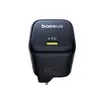 МЕРЕЖЕВИЙ ЗАРЯДНИЙ ПРИСТРІЙ BASEUS PICOGO GAN FAST CHARGER 1C 45W, ЧОРНИЙ P10176800123-00