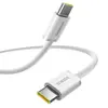 КАБЕЛЬ PD BASEUS DYNAMIC 4 FAST CHARGING TYPE-C TO TYPE-C 100W 1M, БІЛИЙ P10381400211-00