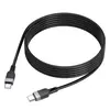 КАБЕЛЬ PD HOCO X109 ENERGY 60W SILICONE CHARGING DATA CABLE TYPE-C TO TYPE-C 60W, 2M, ЧОРНИЙ