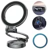 АВТОТРИМАЧ XO C161 APPLE MAGSAFE MAGNETIC TRI-FOLD PHONE HOLDER (WITH MAGNET RING), ЧОРНИЙ