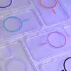 ЧОХОЛ CLEAR MAGNETIC (COLOR SLIM MAGSAFE) BOX ДЛЯ IPHONE 12 PRO MAX GLACIER СИНІЙ