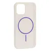 ЧОХОЛ CLEAR MAGNETIC (COLOR SLIM MAGSAFE) BOX ДЛЯ IPHONE 11 FLAMING ПУРПУРОВИЙ
