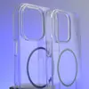 ЧОХОЛ CLEAR MAGNETIC (COLOR SLIM MAGSAFE) BOX ДЛЯ IPHONE 15 PRO РОЖЕВИЙ