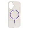 ЧОХОЛ CLEAR MAGNETIC (COLOR SLIM MAGSAFE) BOX ДЛЯ IPHONE 16 FLAMING ПУРПУРОВИЙ