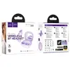 НАВУШНИКИ БЕЗДРОТОВІ HOCO EQ13 FUN TRUE WIRELESS BT5.3, 7HOURS ПУРПУРОВИЙ