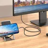 КАБЕЛЬ HDTV HOCO UA27 HD ON-SCREEN CABLE LIGHTNING TO HDTV 2M, METAL, СІРИЙ