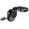 БЕЗДРОТОВИЙ АВТОМОБІЛЬНИЙ ЗАРЯДНИЙ ПРИСТРІЙ HOCO HW28 EXCELSO 2IN1 WIRELESS FAST CHARGING CAR HOLDER, ЧОРНИЙ