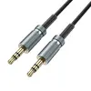 КАБЕЛЬ AUX AUDIO HOCO UPA31 CINDY SPRING AUDIO CABLE AUX 1M, ЧОРНИЙ