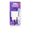 МЕРЕЖЕВИЙ ЗАРЯДНИЙ ПРИСТРІЙ BOROFONE BAS11A ERUDITE SINGLE PORT 1USB, 2.1A + CABLE MICRO, БІЛИЙ