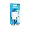 МЕРЕЖЕВИЙ ЗАРЯДНИЙ ПРИСТРІЙ BOROFONE BAS12A ERUDITE SINGLE PORT 18W, QC3.0, 1USB + MICRO, БІЛИЙ
