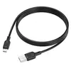 КАБЕЛЬ BOROFONE BX113 LENNY SILICONE ДЛЯ MICRO 2.4A, 1M, ЧОРНИЙ