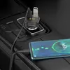 АВТОМОБІЛЬНИЙ ЗАРЯДНИЙ ПРИСТРІЙ МОДУЛЯТОР BOROFONE BC43 FLASH QC3.0, ЧОРНИЙ