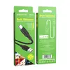 КАБЕЛЬ BOROFONE BX42 ENCORE SILICONE ДЛЯ TYPE-C 3A, 1M, ЧОРНИЙ