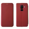 MR4_138415 Чохол-книжка level для samsung a6 plus 2018 marsala 