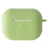 MR4_138355 Чохол для airpods pro 2 силіконовий logo 2in1 (+ карабин) (тех. пак) pistachio 