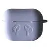 ЧОХОЛ ДЛЯ AIRPODS PRO 2 СИЛІКОНОВИЙ LOGO 2IN1 (+ КАРАБИН) (ТЕХ. ПАК) LAVANDER