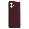 MR4_137778 Чохол silicone case luxury для samsung a06 (a065) marsala 