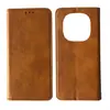 ЧОХОЛ-КНИЖКА BLACK TPU MAGNET ДЛЯ REDMI NOTE 14 PRO 4G BROWN