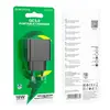 МЕРЕЖЕВИЙ ЗАРЯДНИЙ ПРИСТРІЙ BOROFONE BAS12A ERUDITE SINGLE PORT 18W, QC3.0, 1USB, ЧОРНИЙ