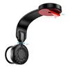 БЕЗДРОТОВИЙ АВТОМОБІЛЬНИЙ ЗАРЯДНИЙ ПРИСТРІЙ HOCO HW29 TOTEM RING MAGNETIC WIRELESS FAST CHARGING (CENTER CONSOLE), ЧОРНИЙ, СІРИЙ