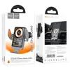 БЕЗДРОТОВИЙ АВТОМОБІЛЬНИЙ ЗАРЯДНИЙ ПРИСТРІЙ HOCO HW7 TRANSPARENT DISCOVERY EDITION WIRELESS FAST CHARGING, ЧОРНИЙ