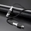 КАБЕЛЬ BOROFONE BX79 SILICONE CHARGING ДЛЯ MICRO 2.4A, 1M, ЧОРНИЙ