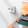 КАБЕЛЬ BOROFONE BX79 SILICONE CHARGING ДЛЯ TYPE-C 3A, 1M, БІЛИЙ