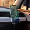 БЕЗДРОТОВИЙ АВТОМОБІЛЬНИЙ ЗАРЯДНИЙ ПРИСТРІЙ HOCO CA85 ULTRA-FAST MAGNETIC WIRELESS CAR HOLDER MAGSAFE7,5W, 5-15W, ЧОРНИЙ