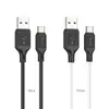 КАБЕЛЬ HOCO X90 COOL SILICONE CHARGING DATA CABLE ДЛЯ TYPE-C, 3A, 1M, ЧОРНИЙ
