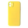MR4_138492 Чохол silicone case full camera copy для iphone 12 (4) жовтий 