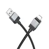 КАБЕЛЬ HOCO X110 HONORIFIC CHARGING DATA CABLE LIGHTNING 2.4A, 1M, ЧОРНИЙ