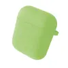 ЧОХОЛ ДЛЯ AIRPODS 1, 2 SILICONE CASE, MICROFIBER PISTACHIO