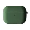 MR4_139241 Чохол для airpods pro silicone case, microfiber dark зелений 