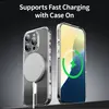 ЧОХОЛ ROCK CRYSTAL SERIES PROTECTION CASE WITH MAGNETIC ДЛЯ IPHONE 16 PRO TRANSPARENT